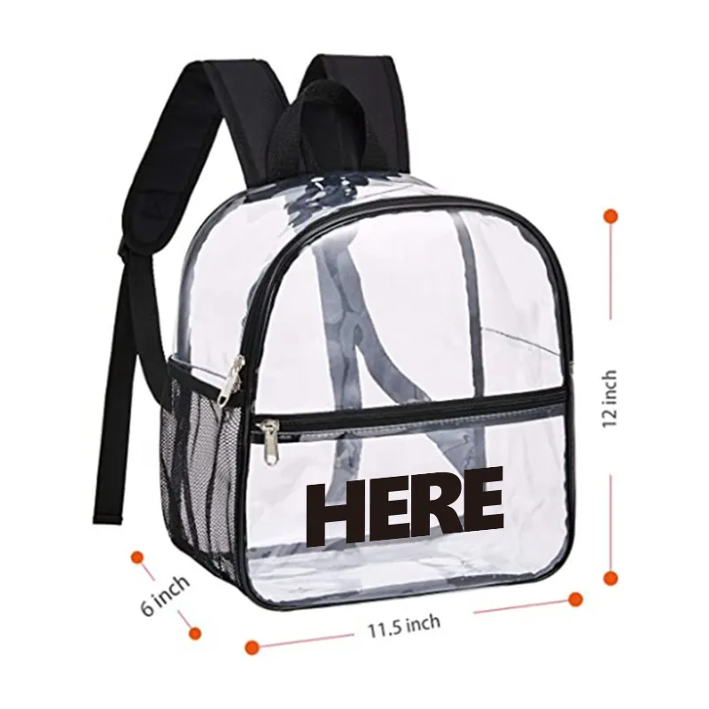 Clear PVC Backpack 2