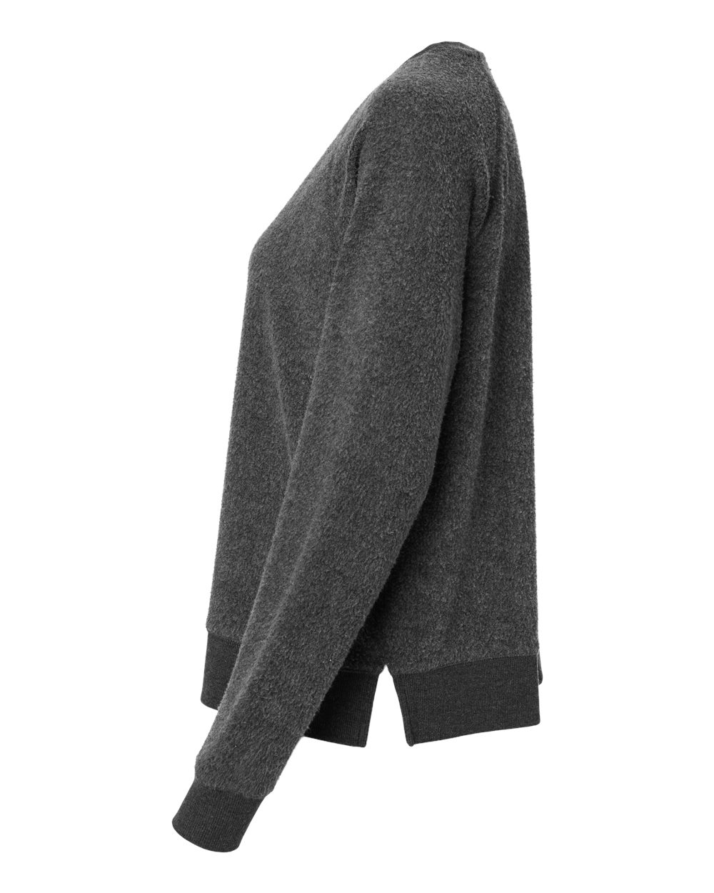 Women's Fleece Out Crewneck Pullover - K01 20