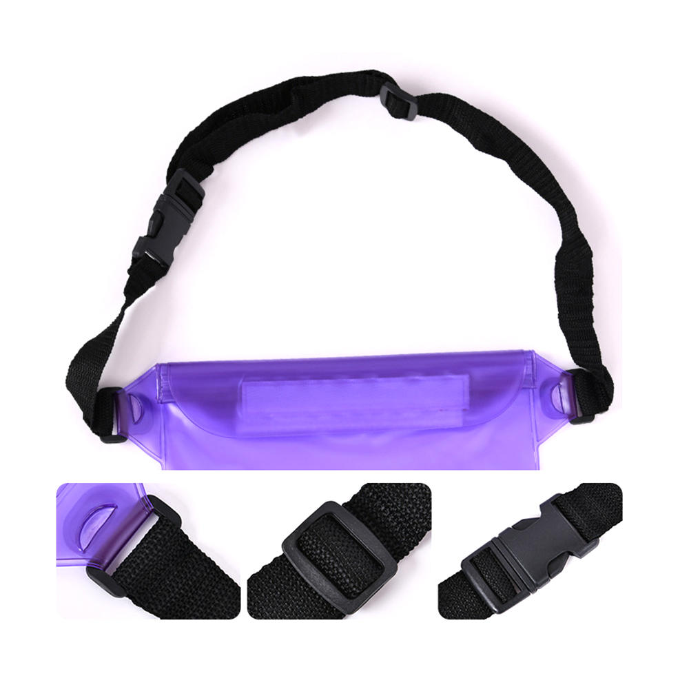 PVC waterproof waist bag sports phone pouch 8