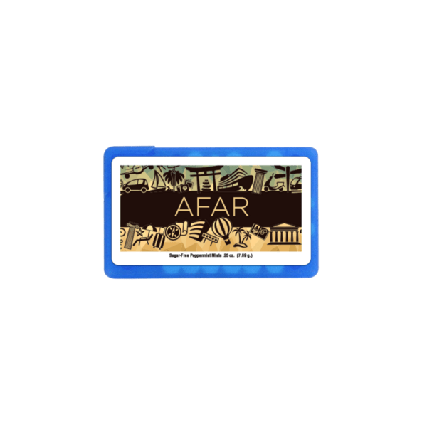 Peppermint Flavored Mints in 3" Business Card Style Dispenser 1