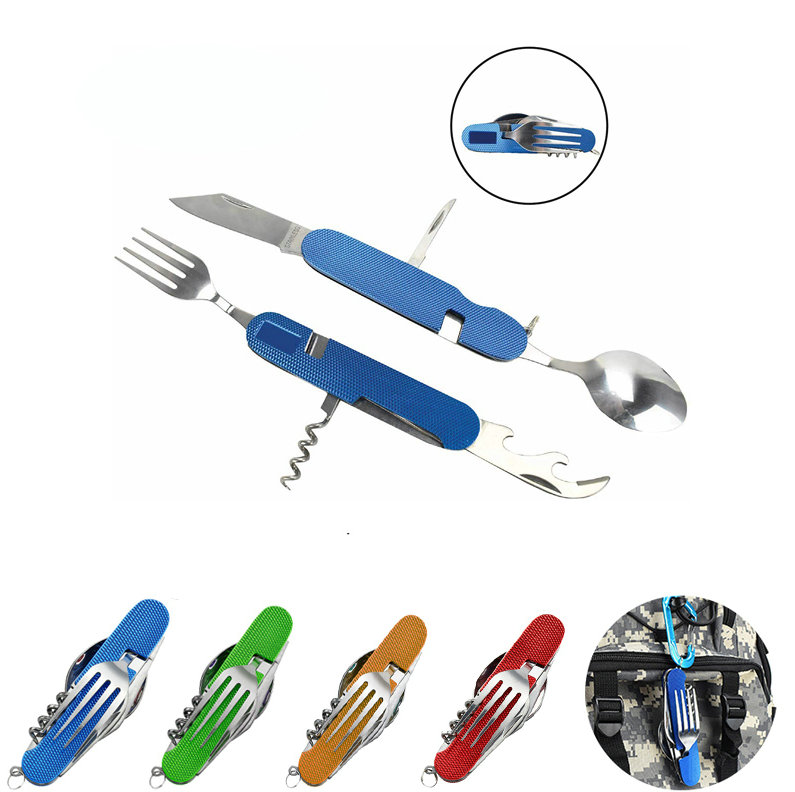 Folding Utensil Camping Set 2