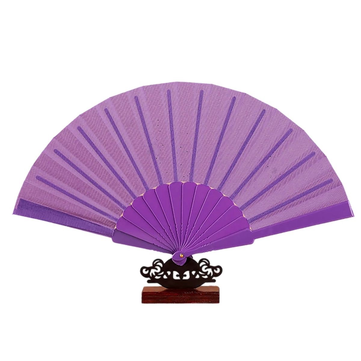 9.1 inches x 16.5 inches Plastic Handheld Fan, Customizable with Logo Imprint 1