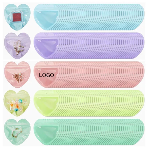 Heart Shaped Ziplock Bag with Reusable Food Storage 6