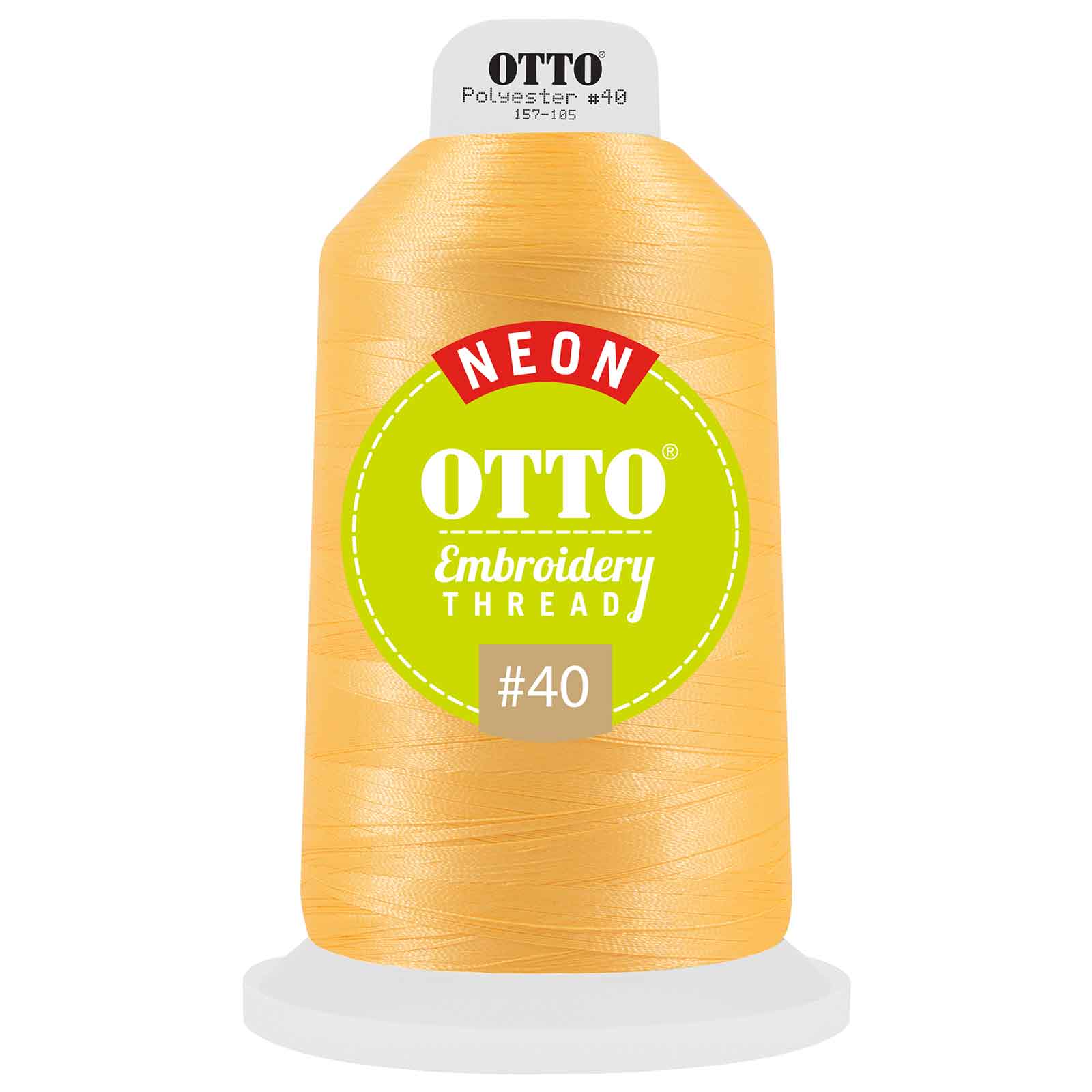 OTTO Embroidery Neon Thread #40 5,500 yd. King Cone 25