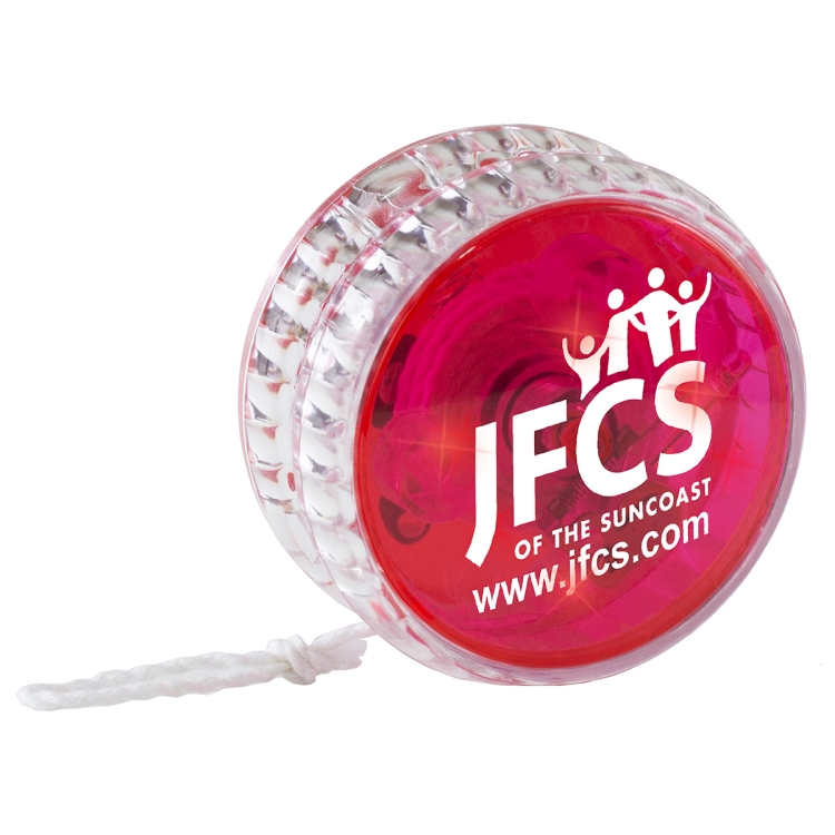 "Go-Yo Red" Red Light-Up LED Yo-Yo 3