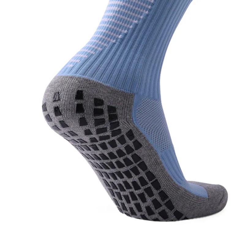 Knee High Knitted Football Socks W/ Bottom Cushion 3