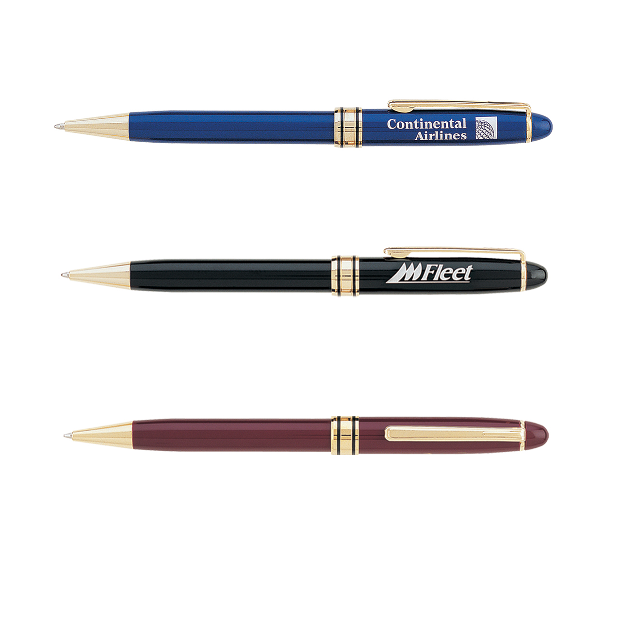 Norman-I Luxury Ballpoint Pen with Gold Accents 1