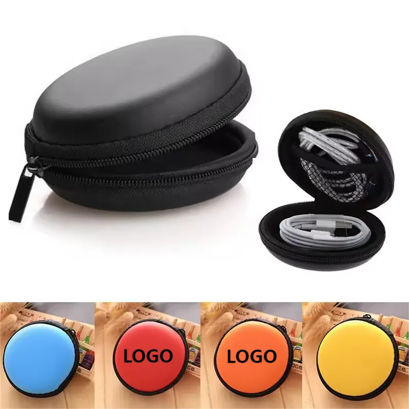 Round digital organizer zipper pouch 4