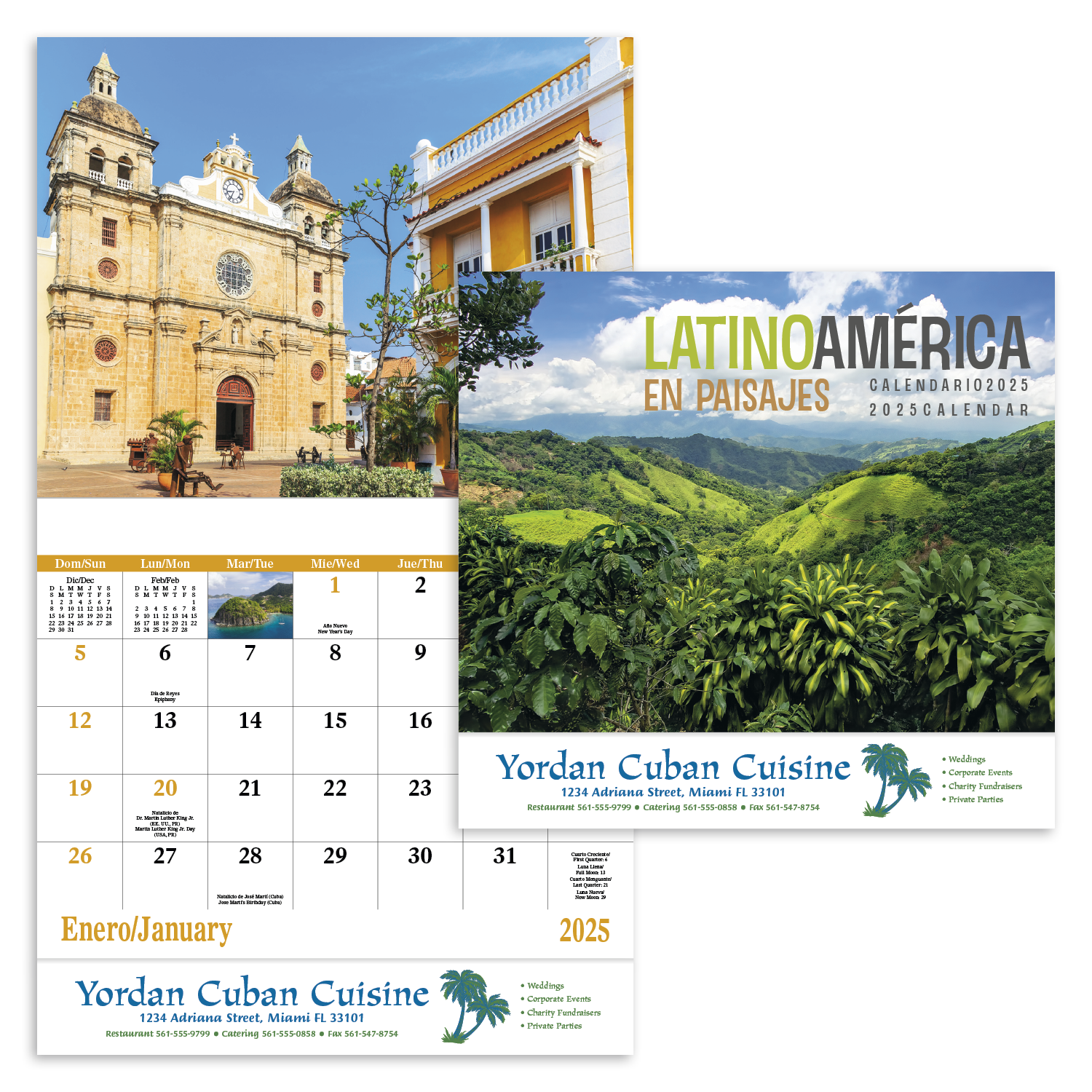 Good Value™ Latinoamerica en Paisajes - Stapled Calendar 3
