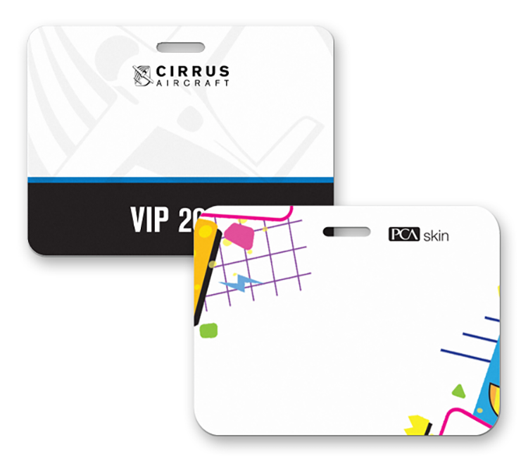 The Atlas full color name badge 3"x 4" 6