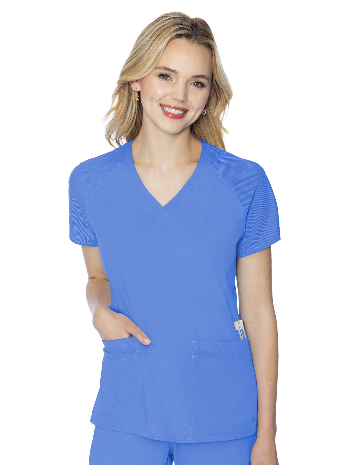 Med Couture - MC Touch - Women's 6-Pocket Raglan Sleeve Top 42