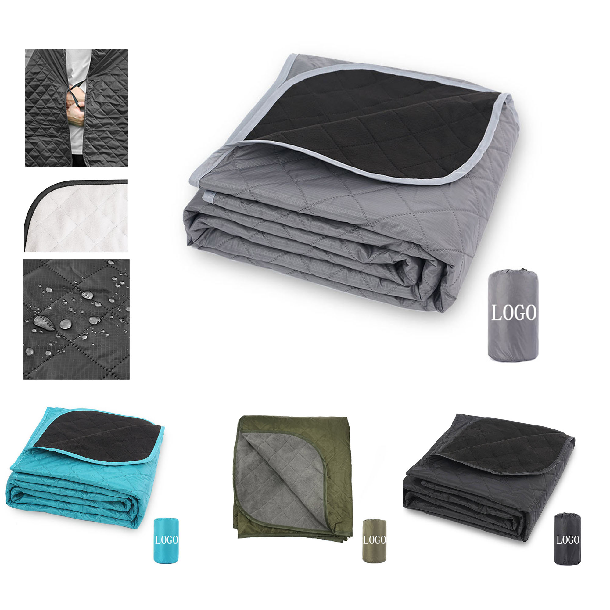 Outdoor Travel Throw Blanket 2