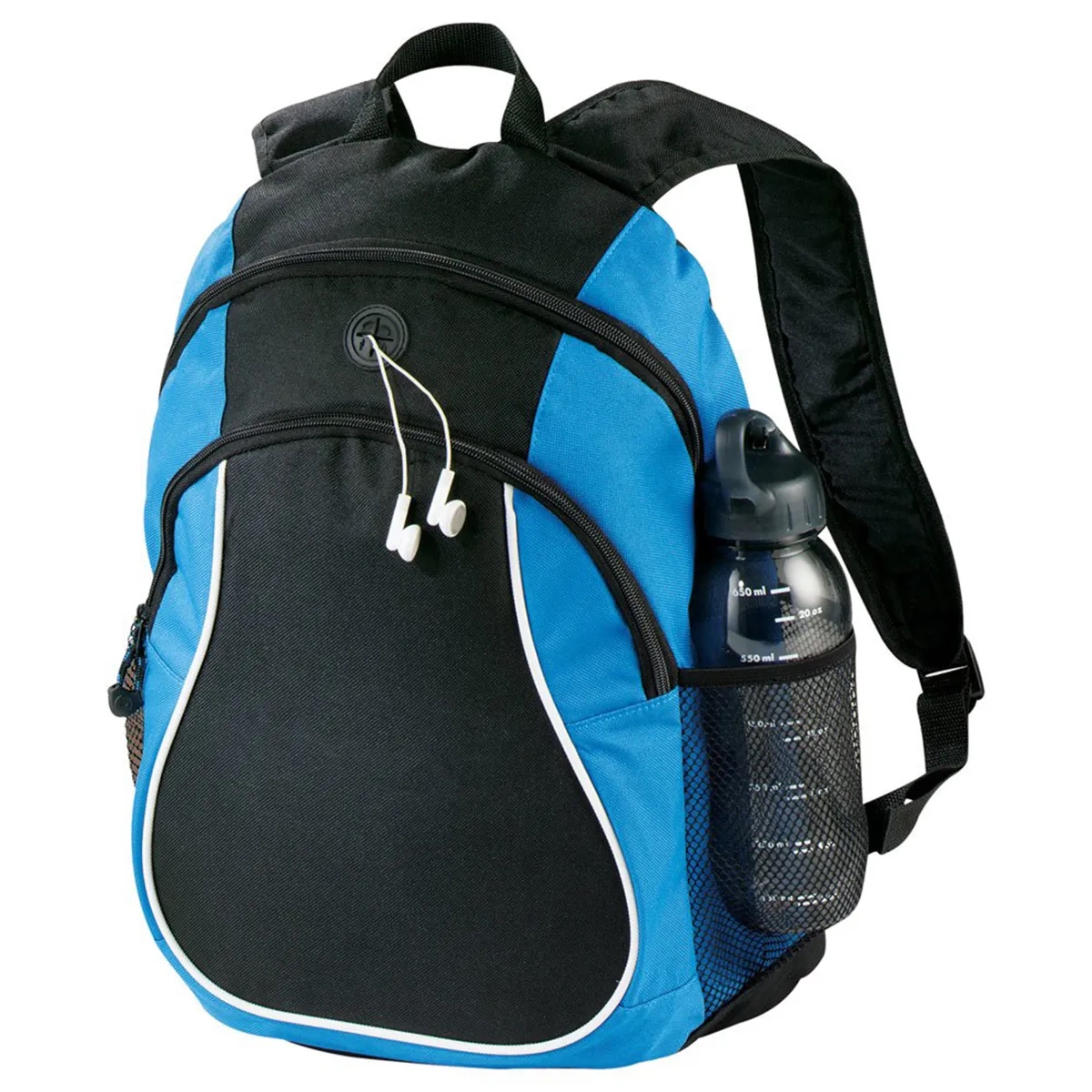 Retro Sports Backpack School Collegiate with Earphones Slot 5