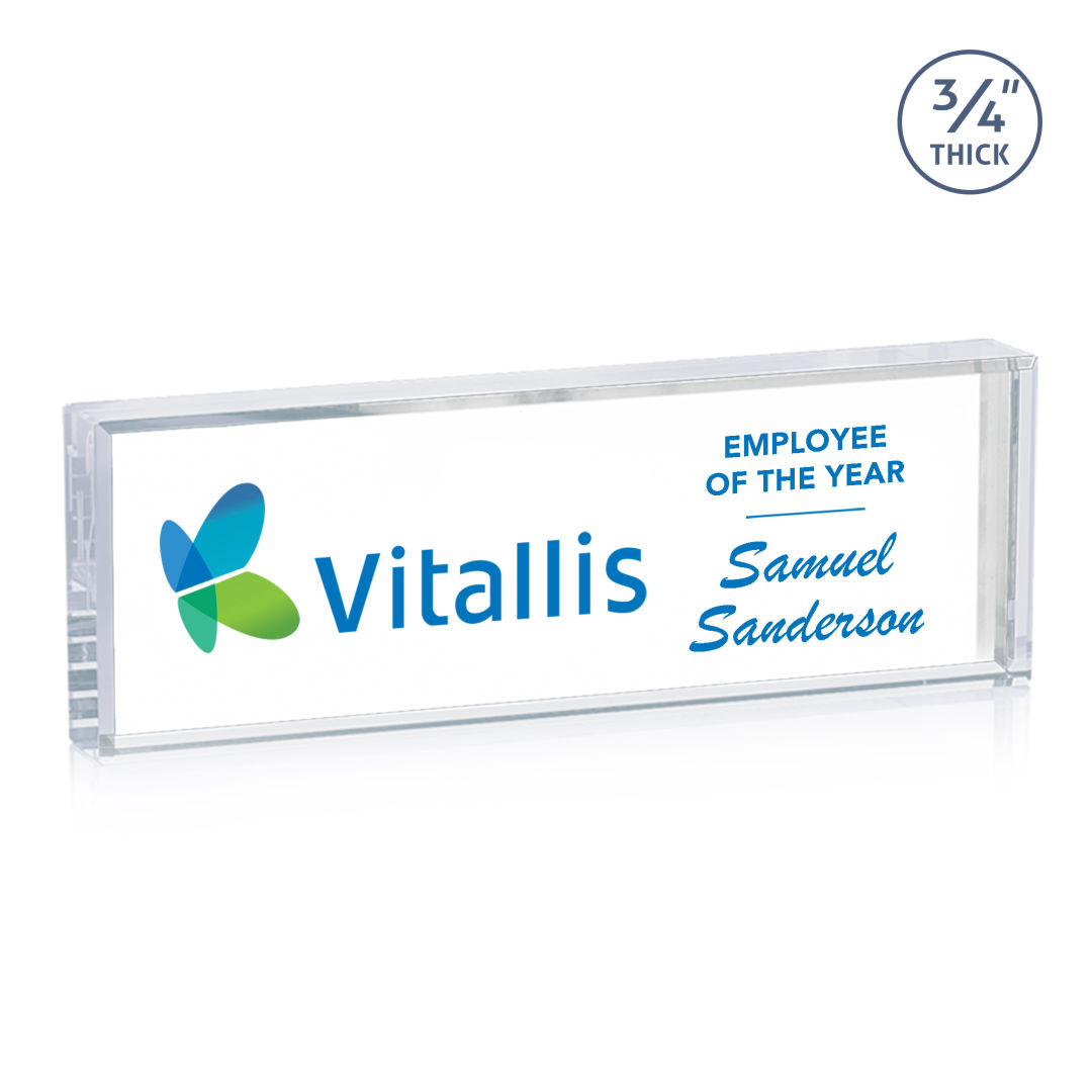 Lancaster Nameplate - VividPrint™ 12