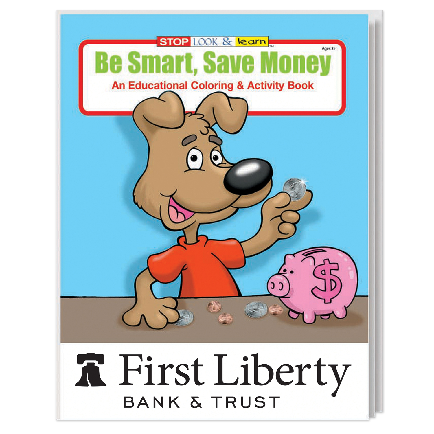 Be Smart, Save Money Coloring Book 3