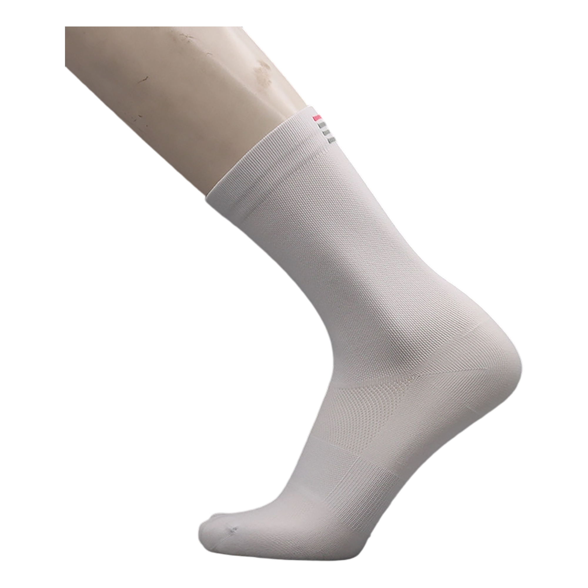 100% Woven Premium Cotton Athletic Crew Socks 5