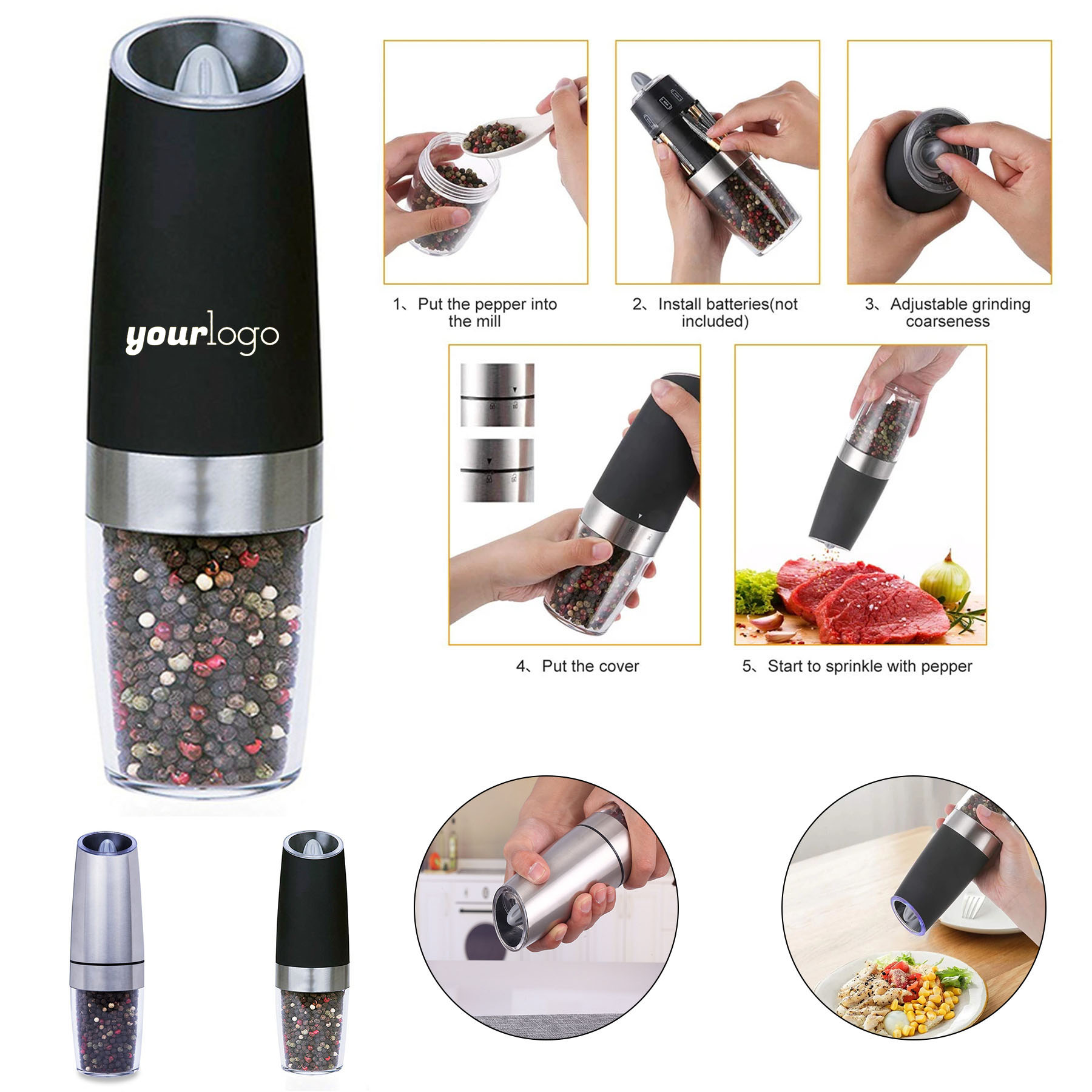 Electric Pepper Grinder 2