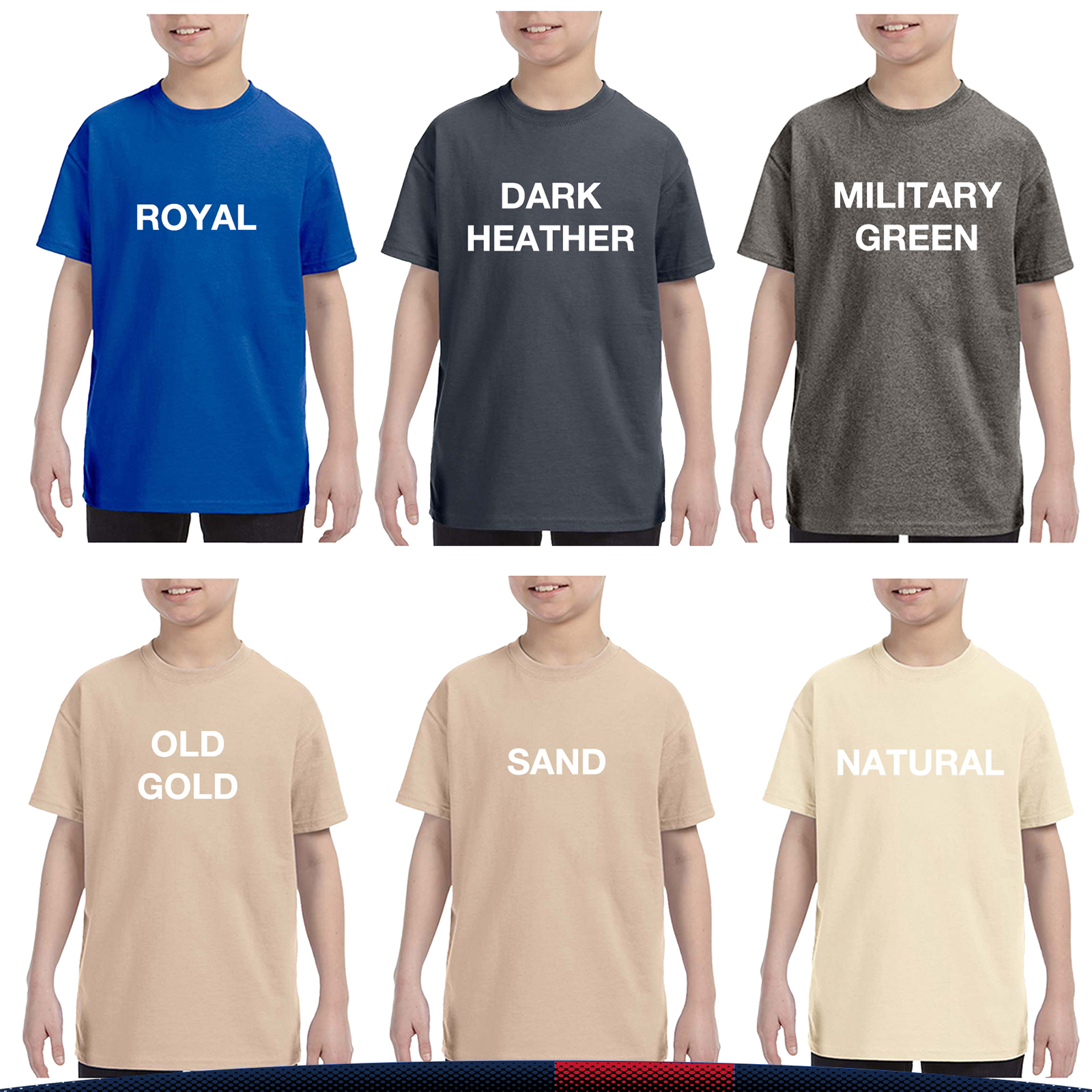 Gildan® Cotton Youth T-Shirts 7