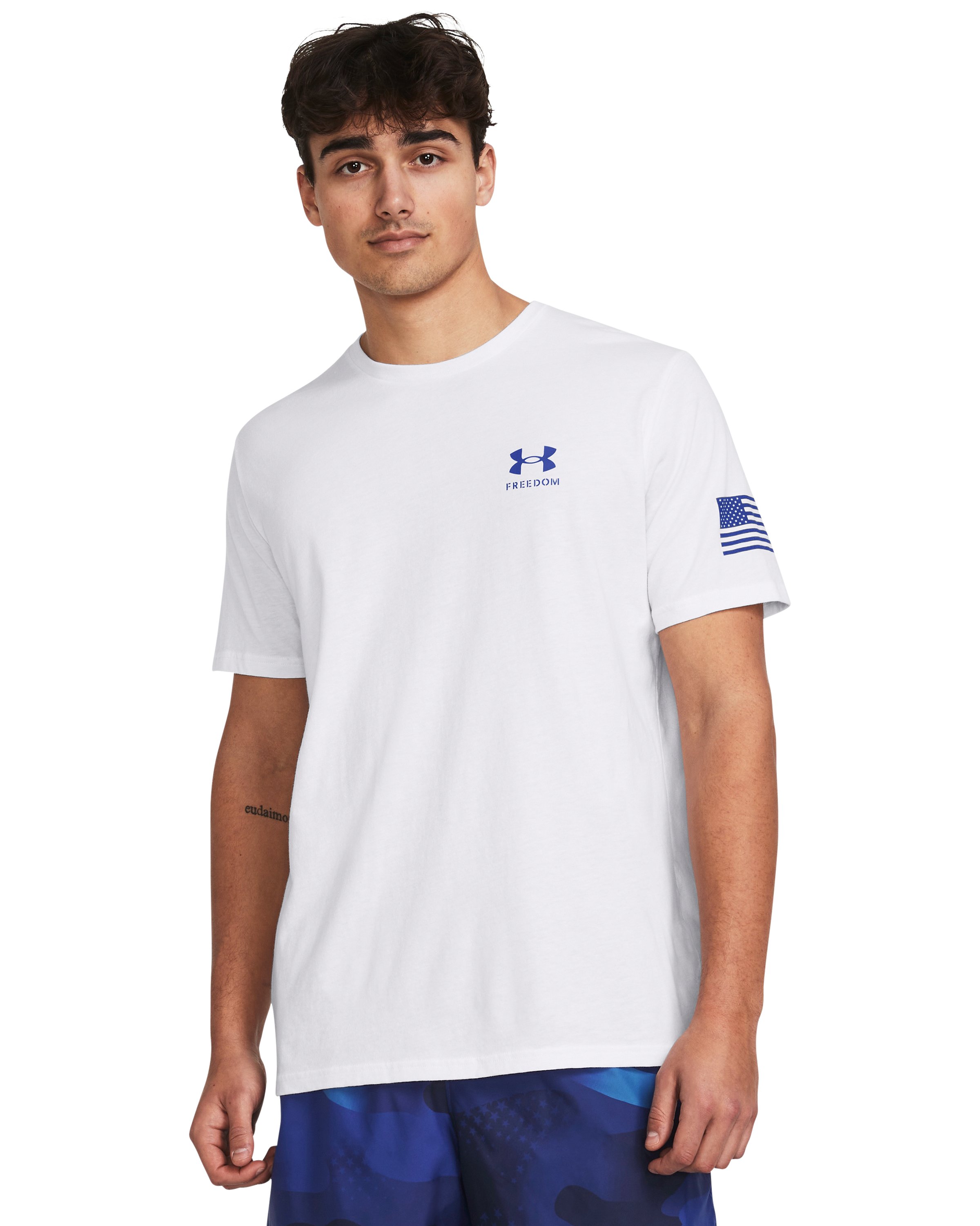 UA Freedom Flag Gradient Men's T-Shirt 3
