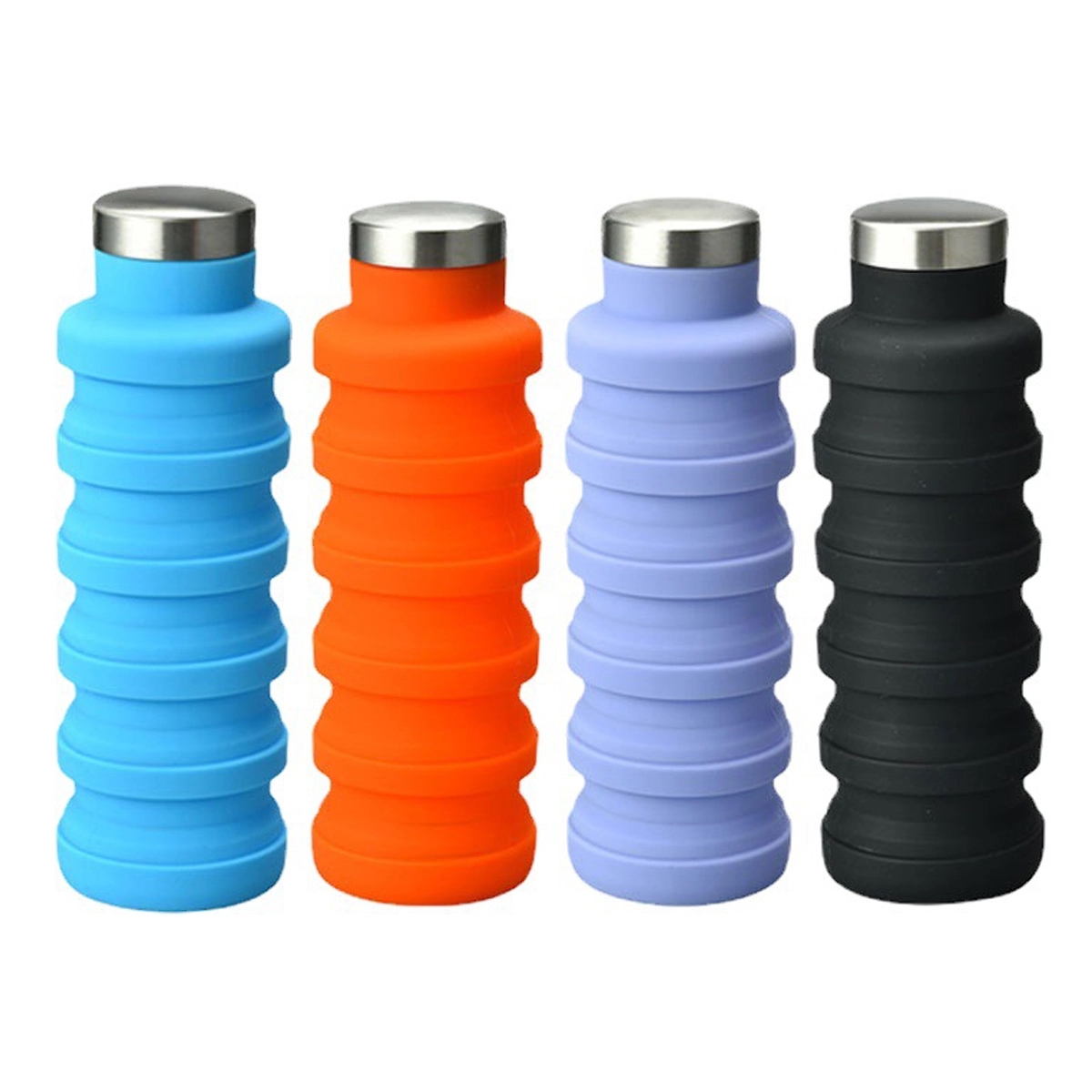 17 Oz Collapsible Silicone Water Bottle 4