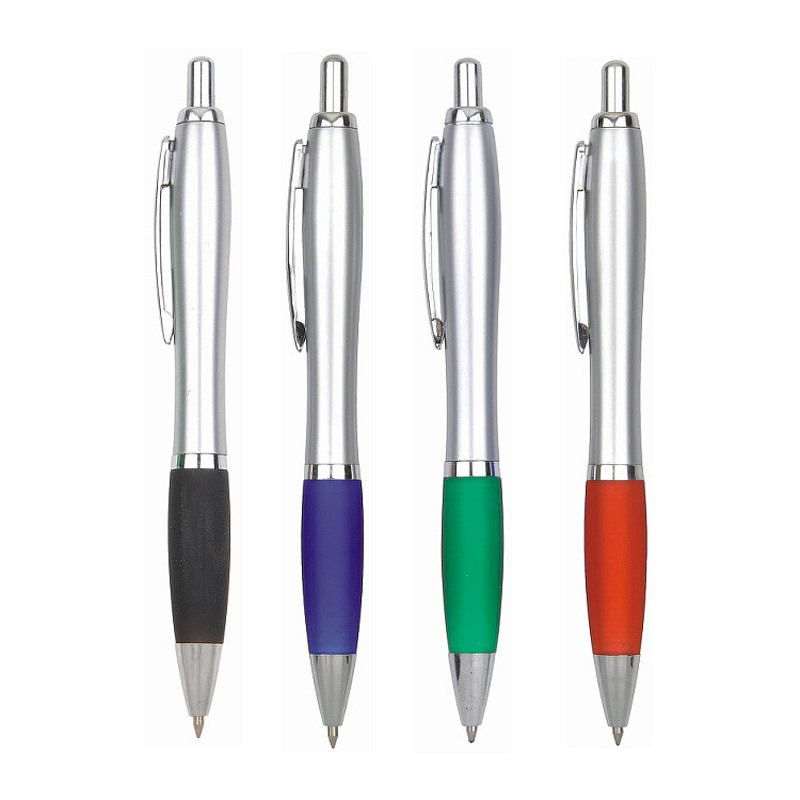 Promotional Custom Logo Cheaper Plastic Ballpoint Pen 3
