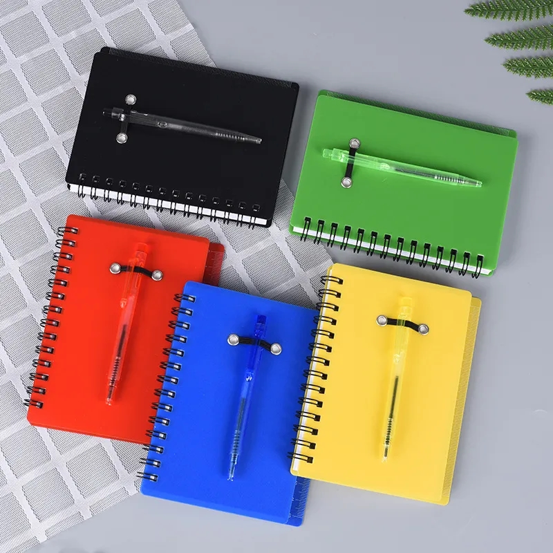 Notebook Pocket Notepad with Pen and Sticky Notes 2