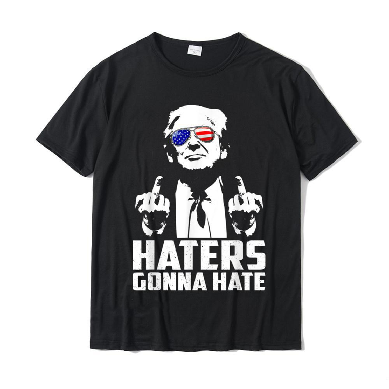 President Donald Trump Middle Finger T-Shirt 3