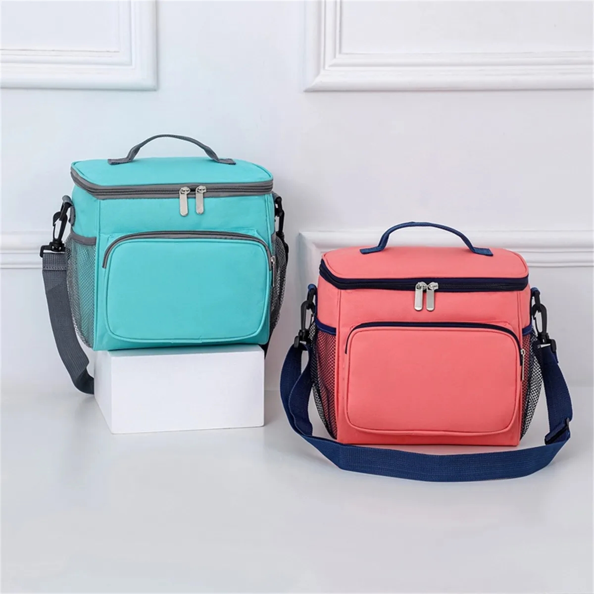 Insulated Lunch Bag for Men Women Reusable Box 5