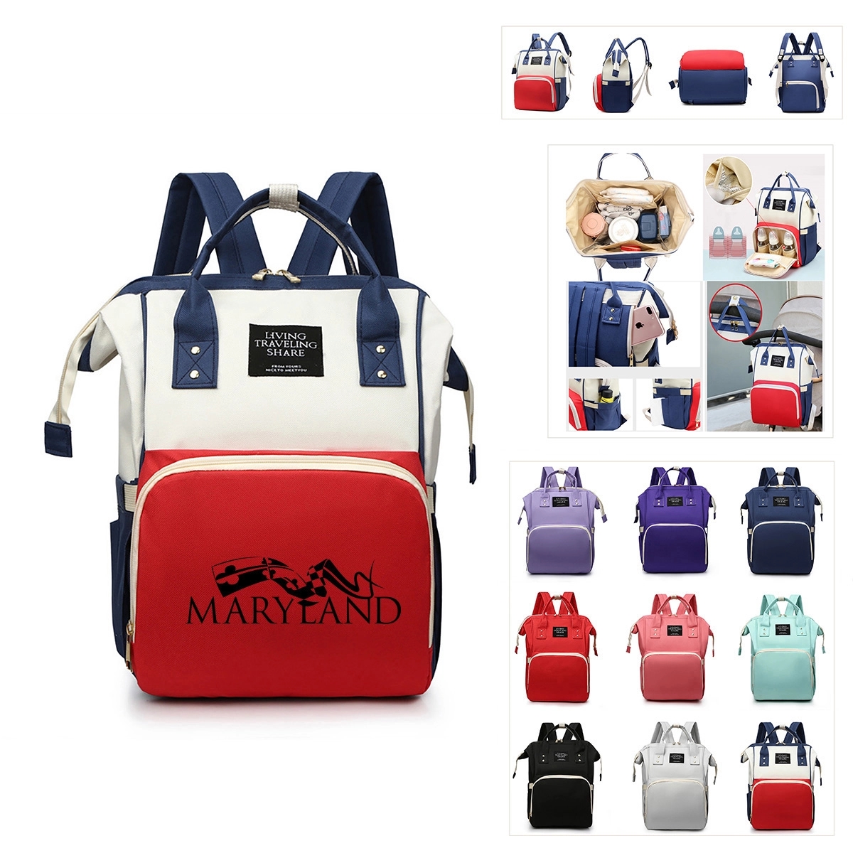 Diaper Backpack 1