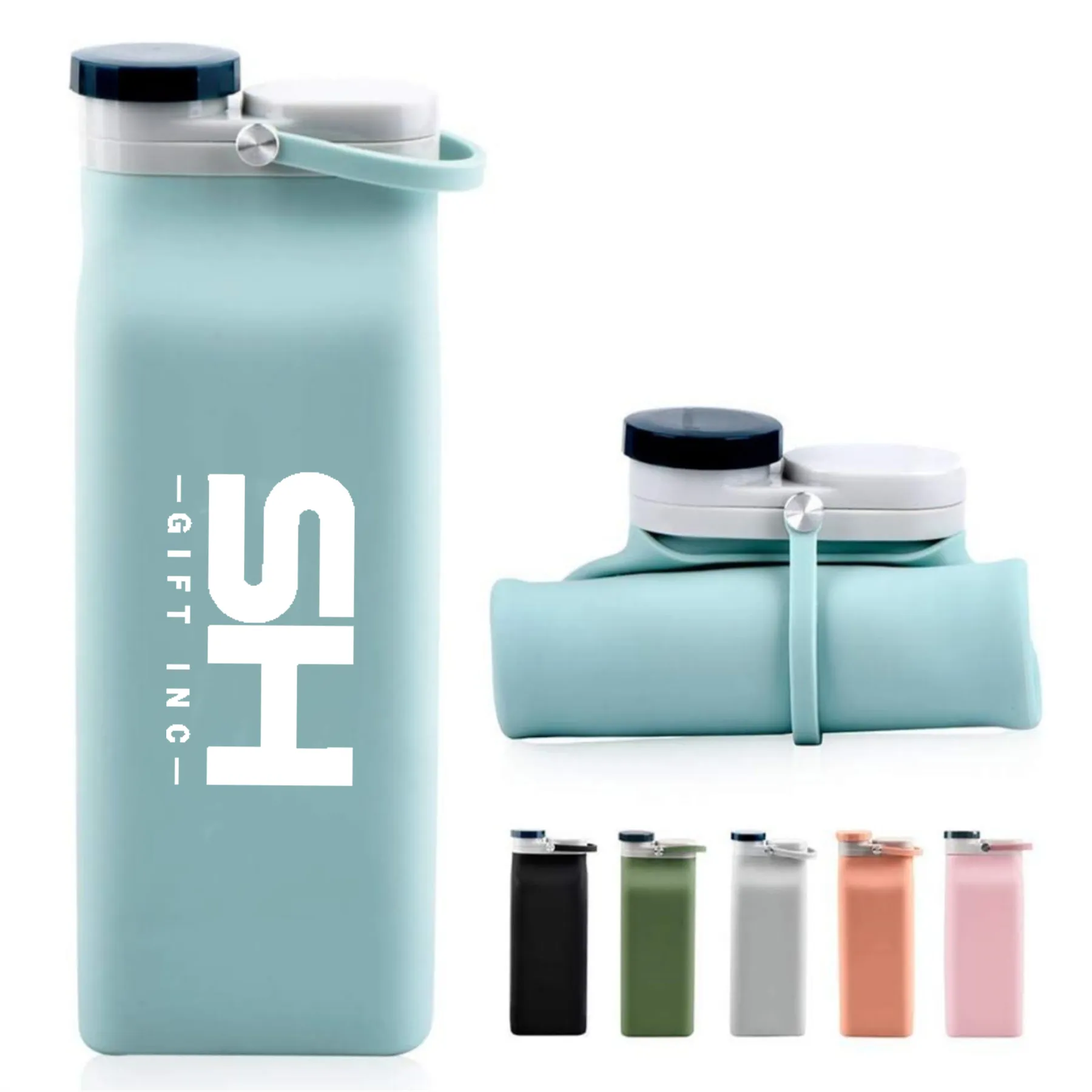 Collapsible Silicone Water Bottle 1