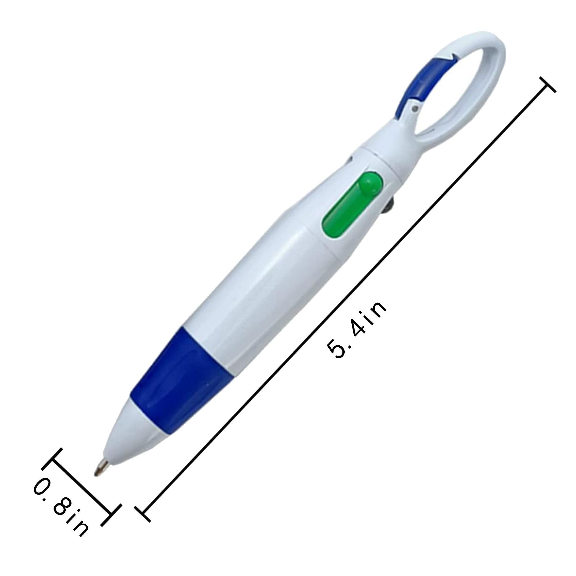 Ball-Point Pen With Mountaineering Button 2