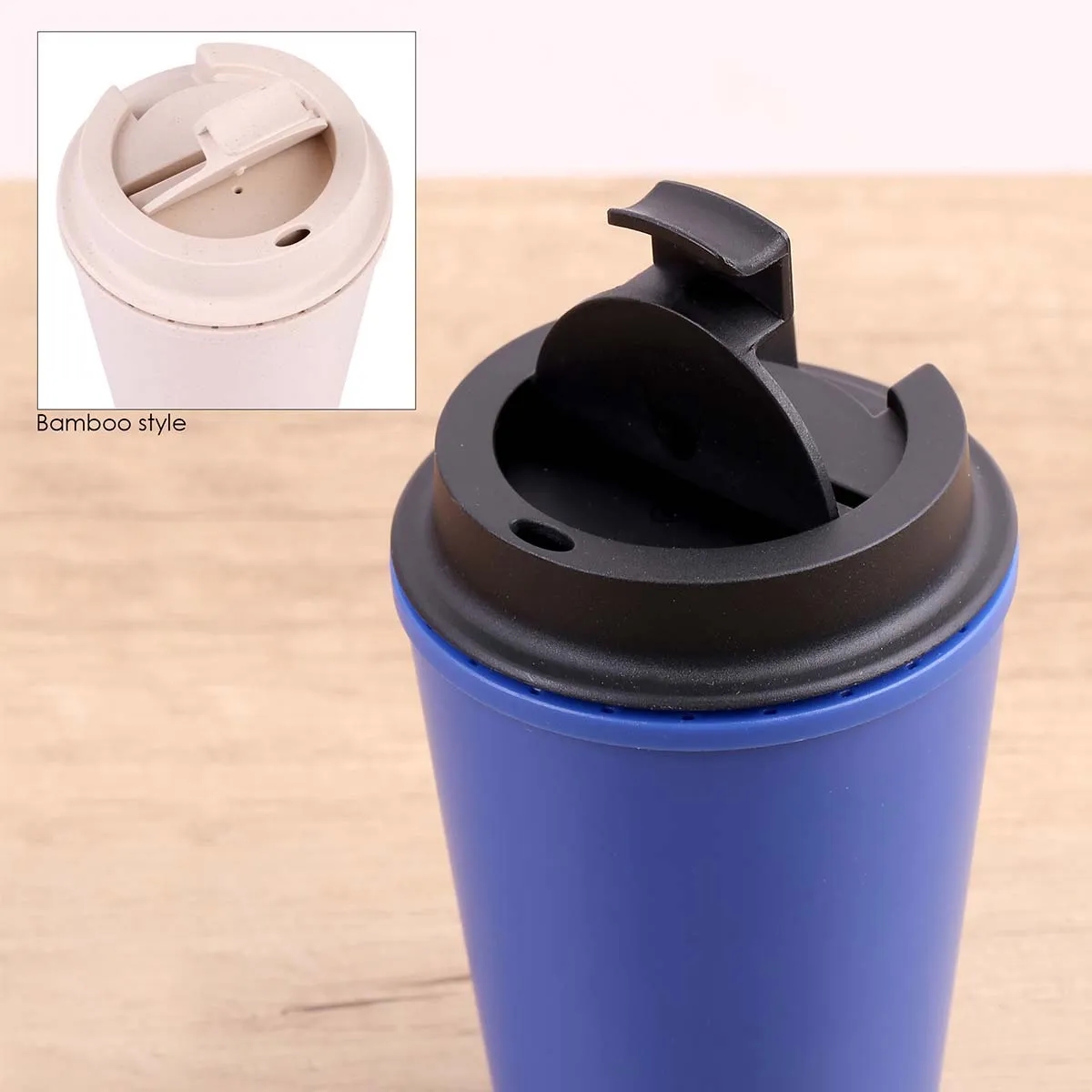 12 Oz. Travel Reusable Coffee Cup With Lid 2