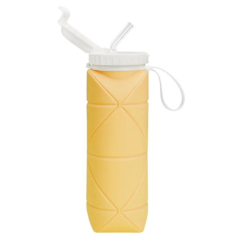 600ML Foldable Silicone Water Cup 12