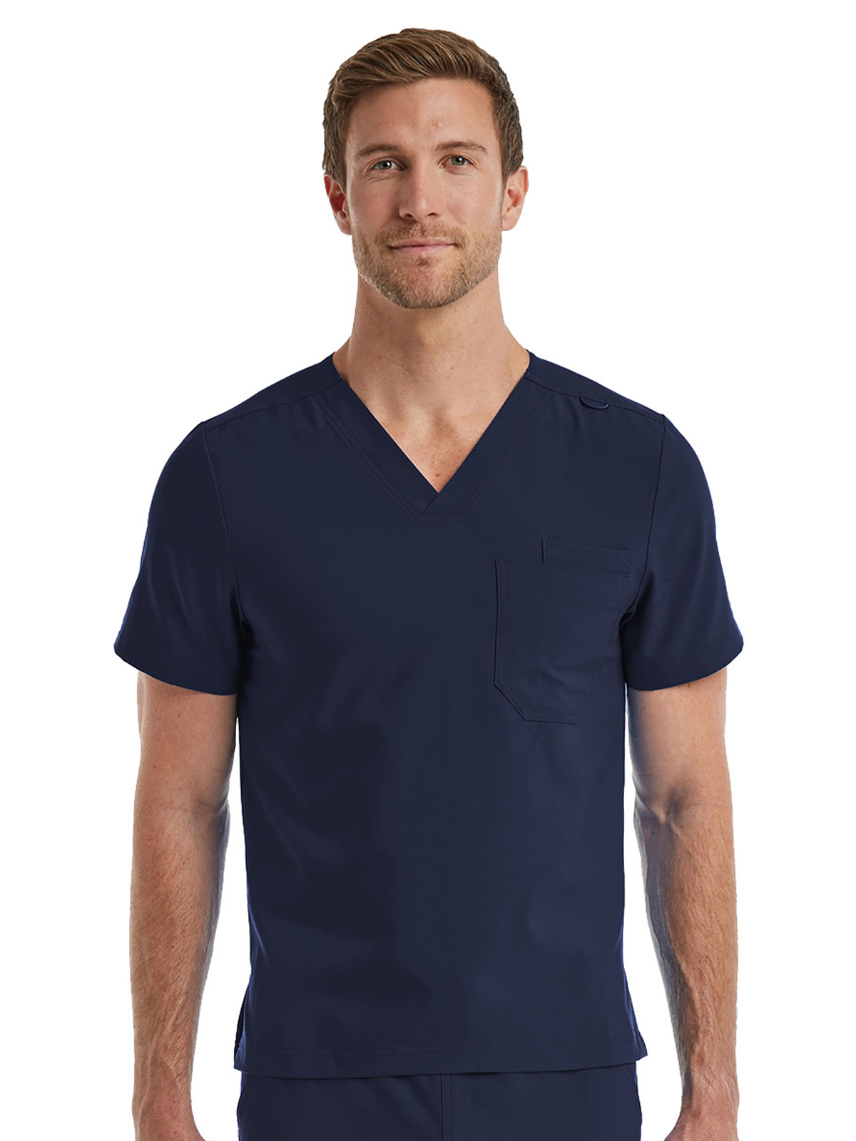 ScrubJoy Fit-4-All - Unisex One-Pocket V-Neck Top 9