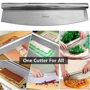 Stainless Steel Pizza Cutter With Protective Cover 11