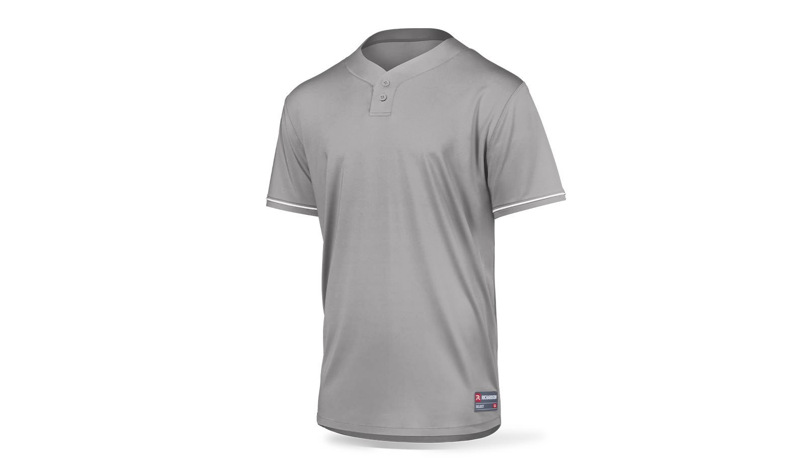 Youth Stock Select Baseball 2-Button Jersey 3