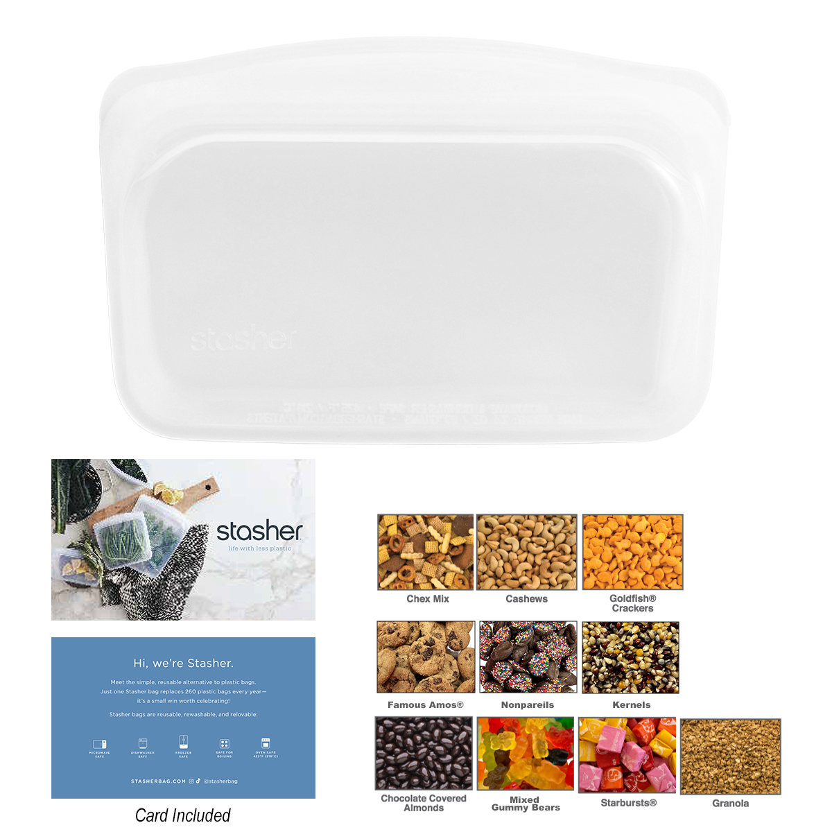 Stasher® Snack Kit 2