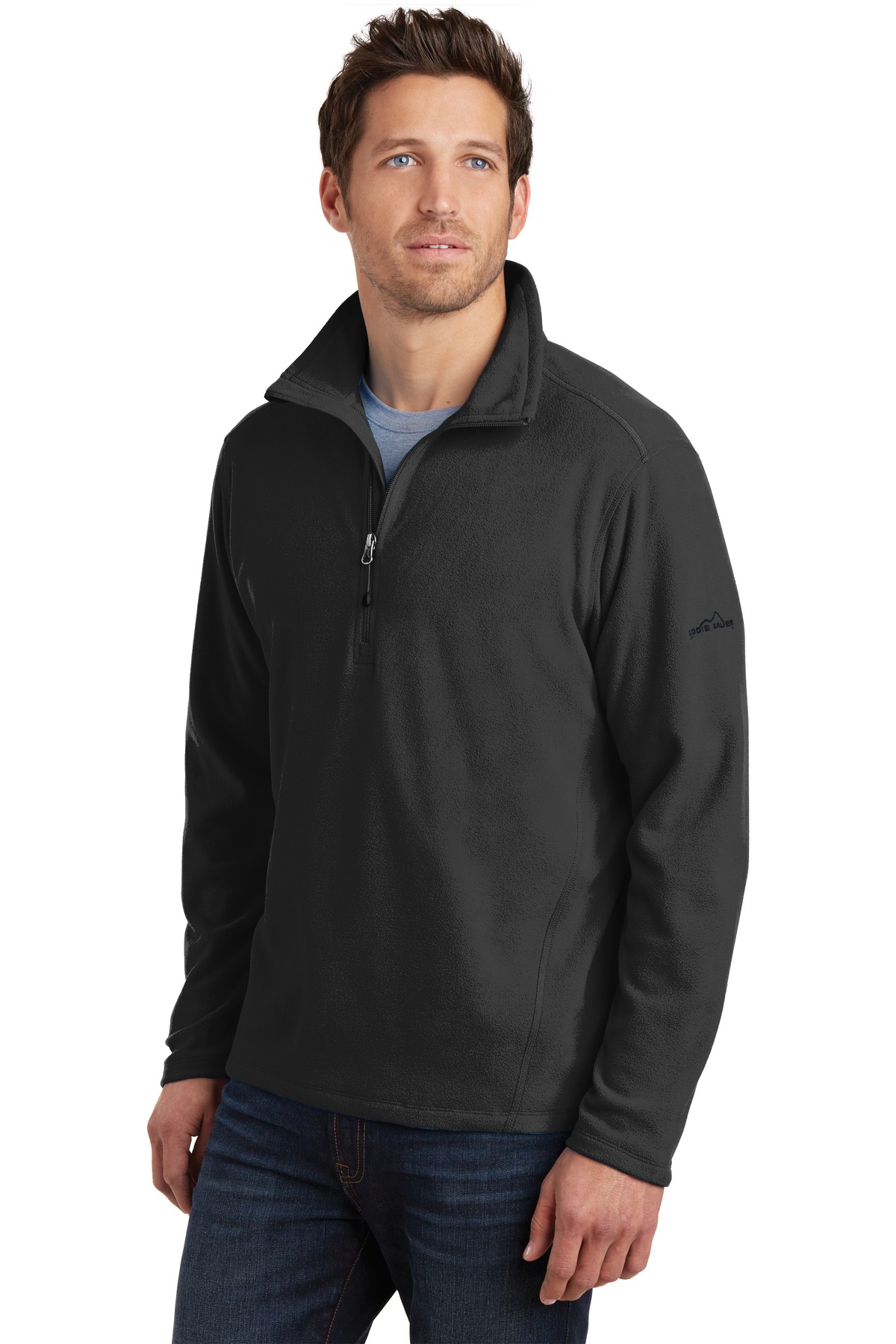 Eddie Bauer 1/2-Zip Microfleece Jacket. EB226 6