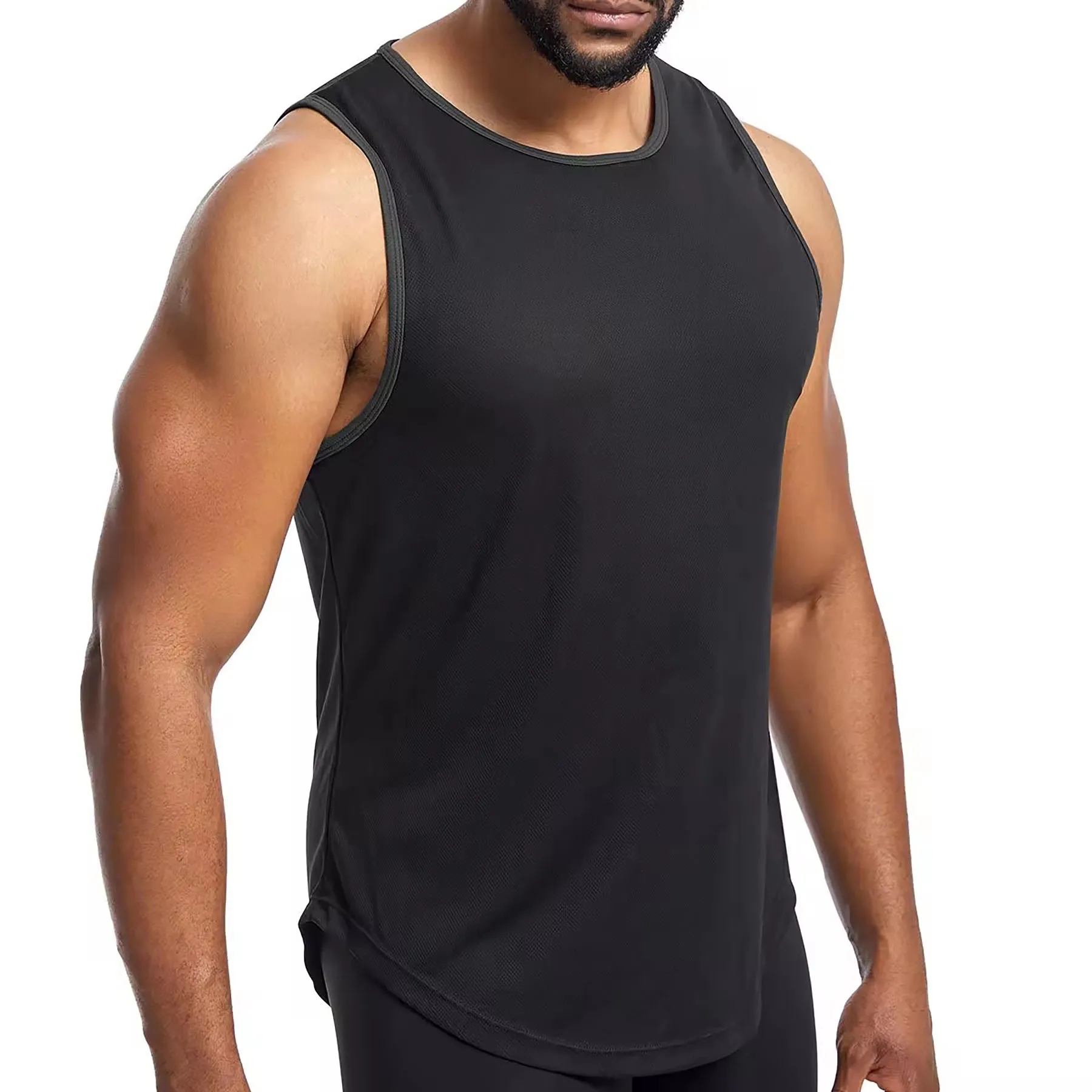 Men's Mesh Breathable Sleeveless Vest 4