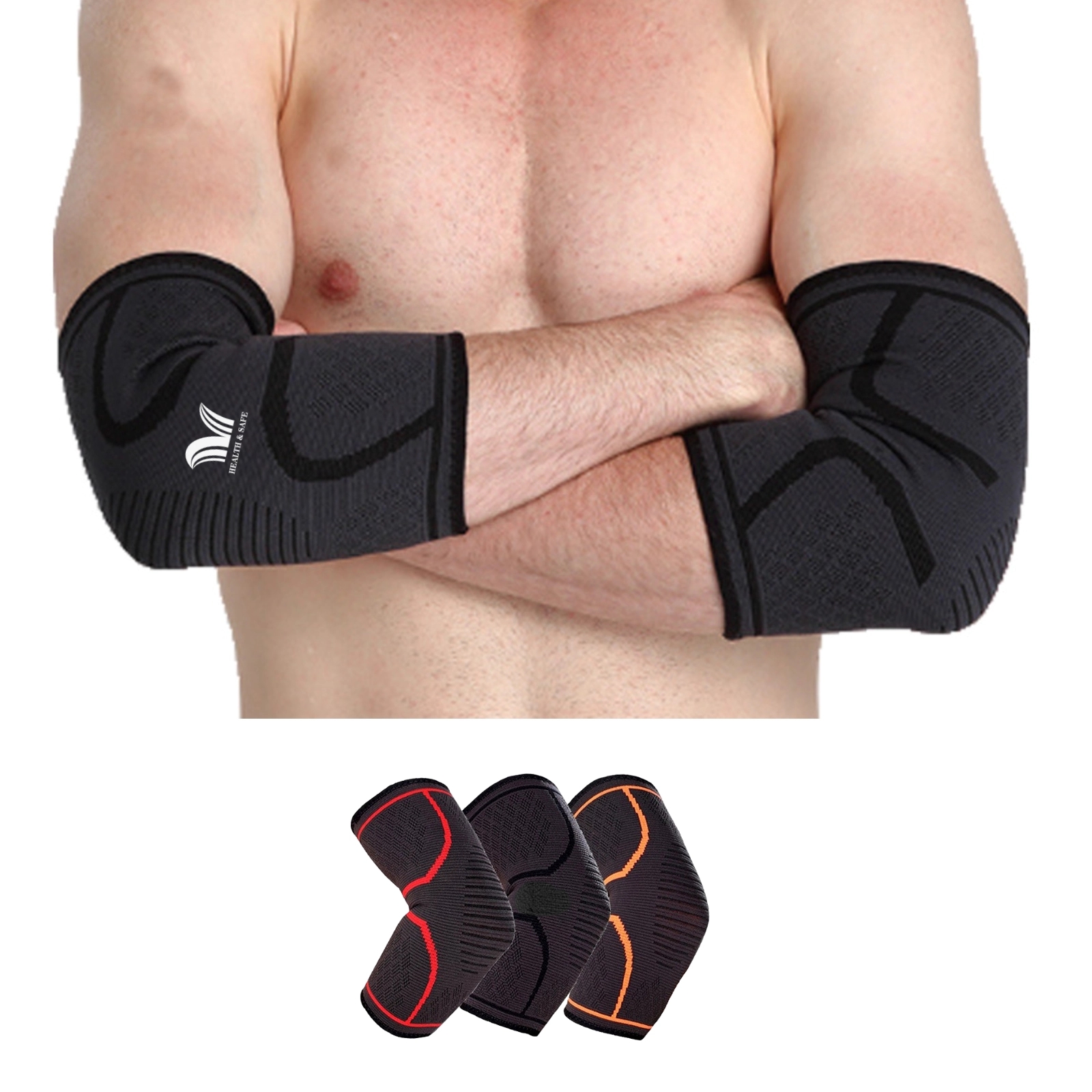 Outdoor Non-Slip Breathable Sports Elbow Pads 1