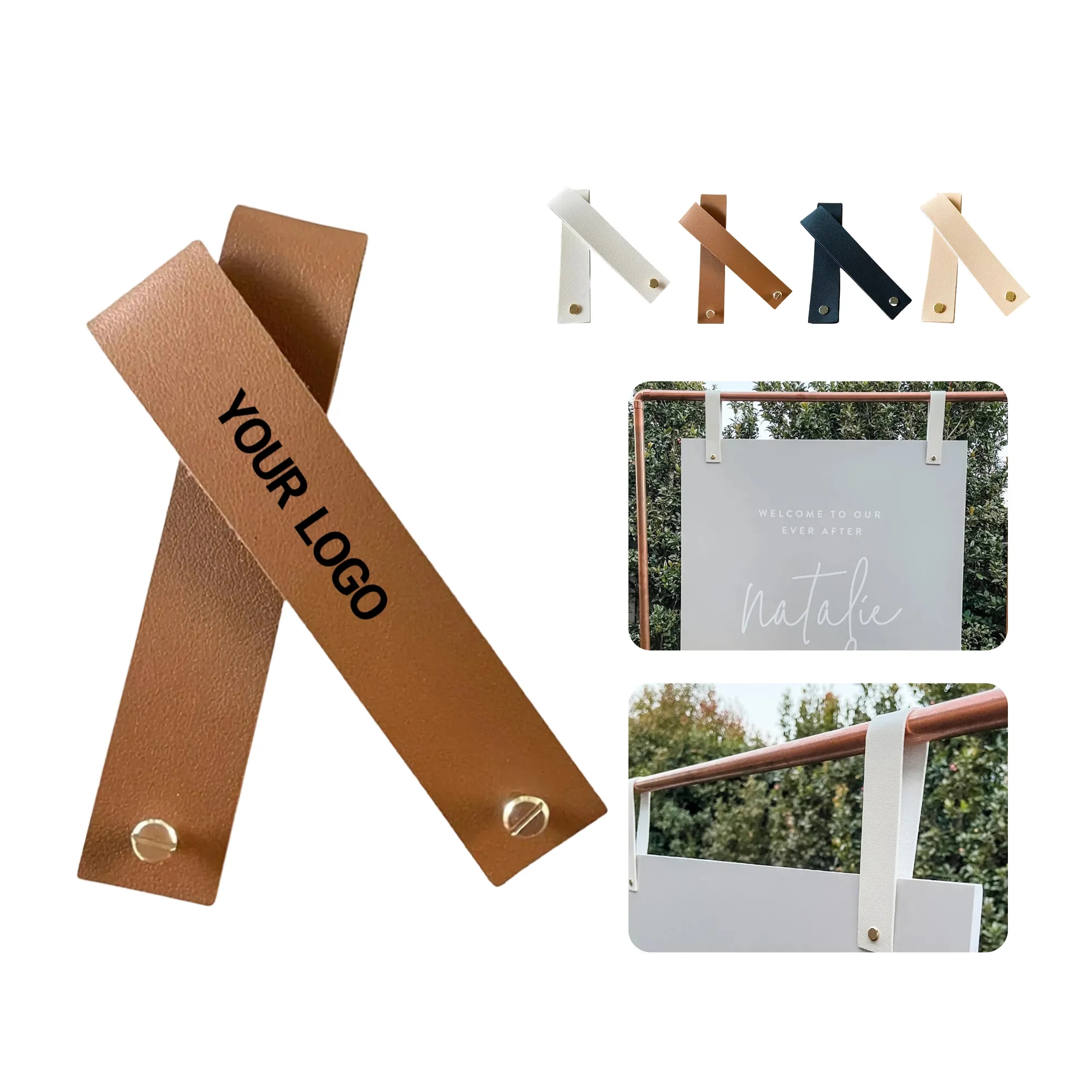 PU Leather Hanging Hook for Birthday Event Use 1
