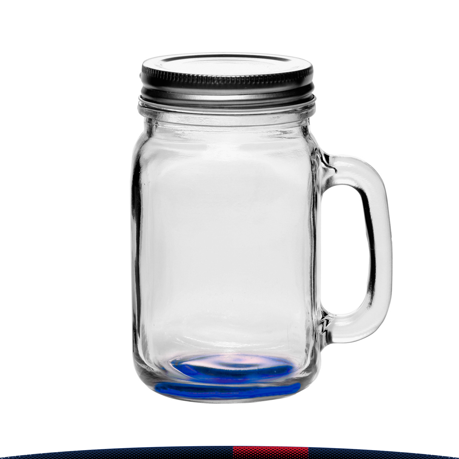 16 oz. Glass Jars with Lids 6