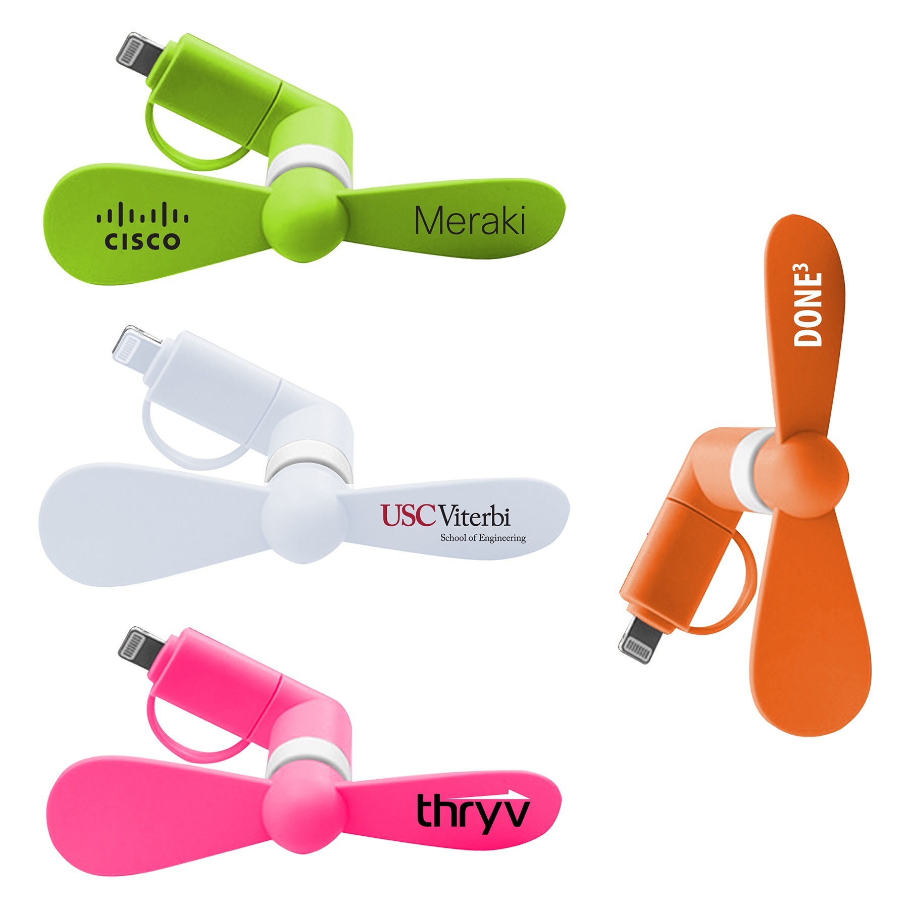 Portable Mini Fan – Compatible with Cell Phones, Power Banks, Tablets & More 4