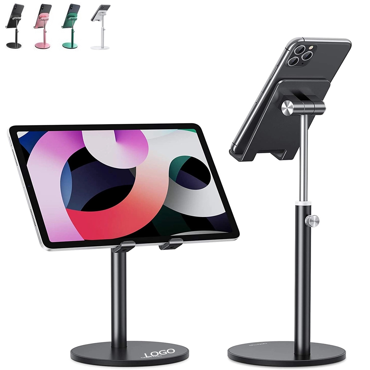 Aluminum Desktop Phone Holder Dock Stand 2