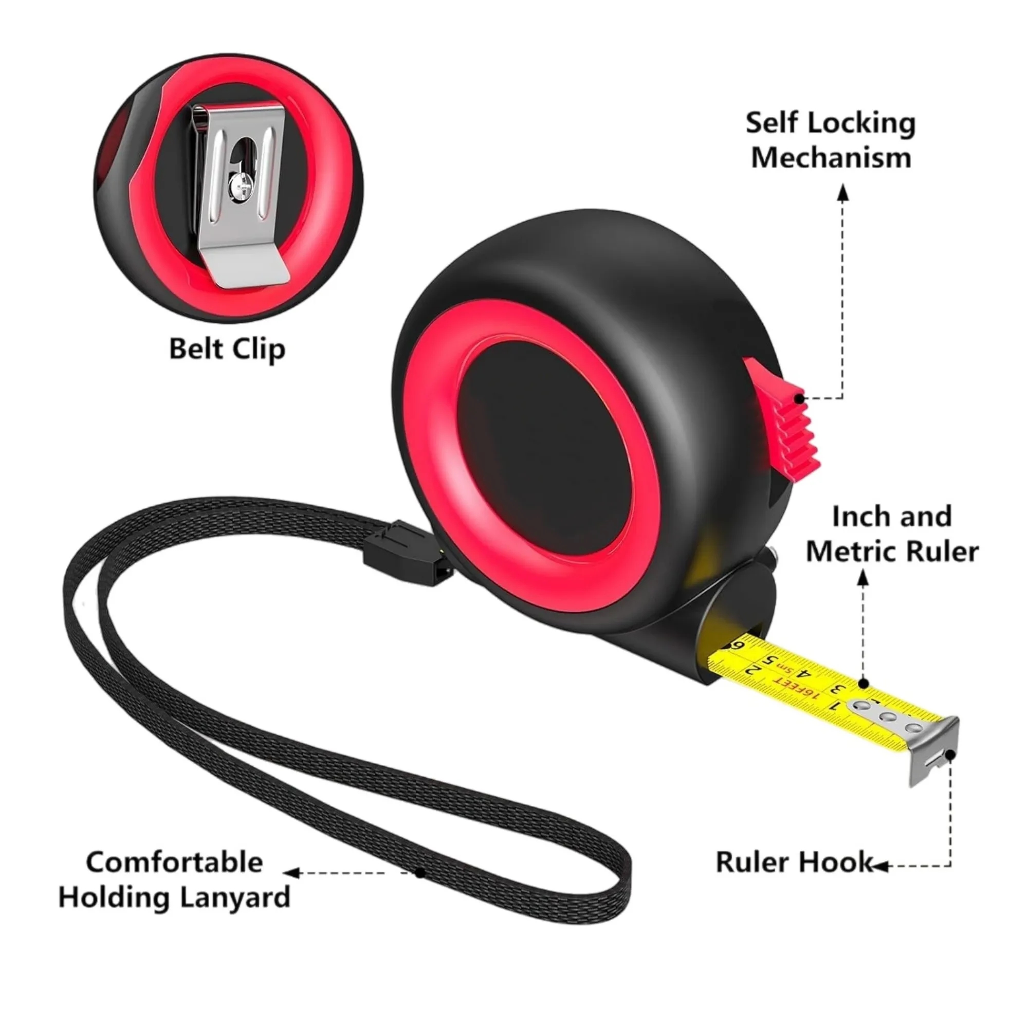Premium Stainless Steel Tape Measure 9