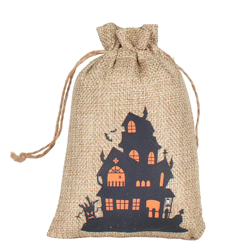 Burlap Drawstring Bag 3.94x5.91x1.18 Inch Compact Size 5