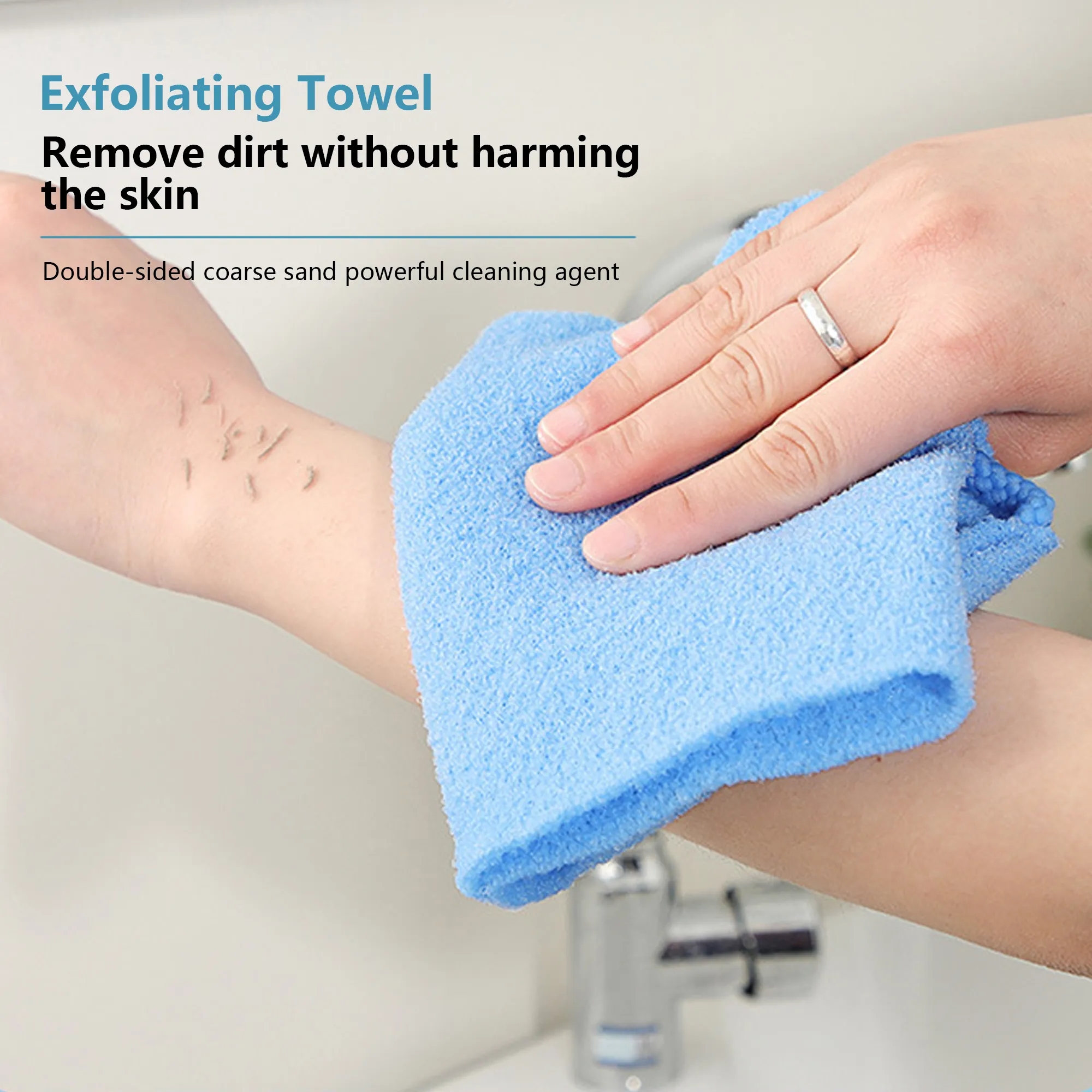 Extra Length Scrub Towel 3