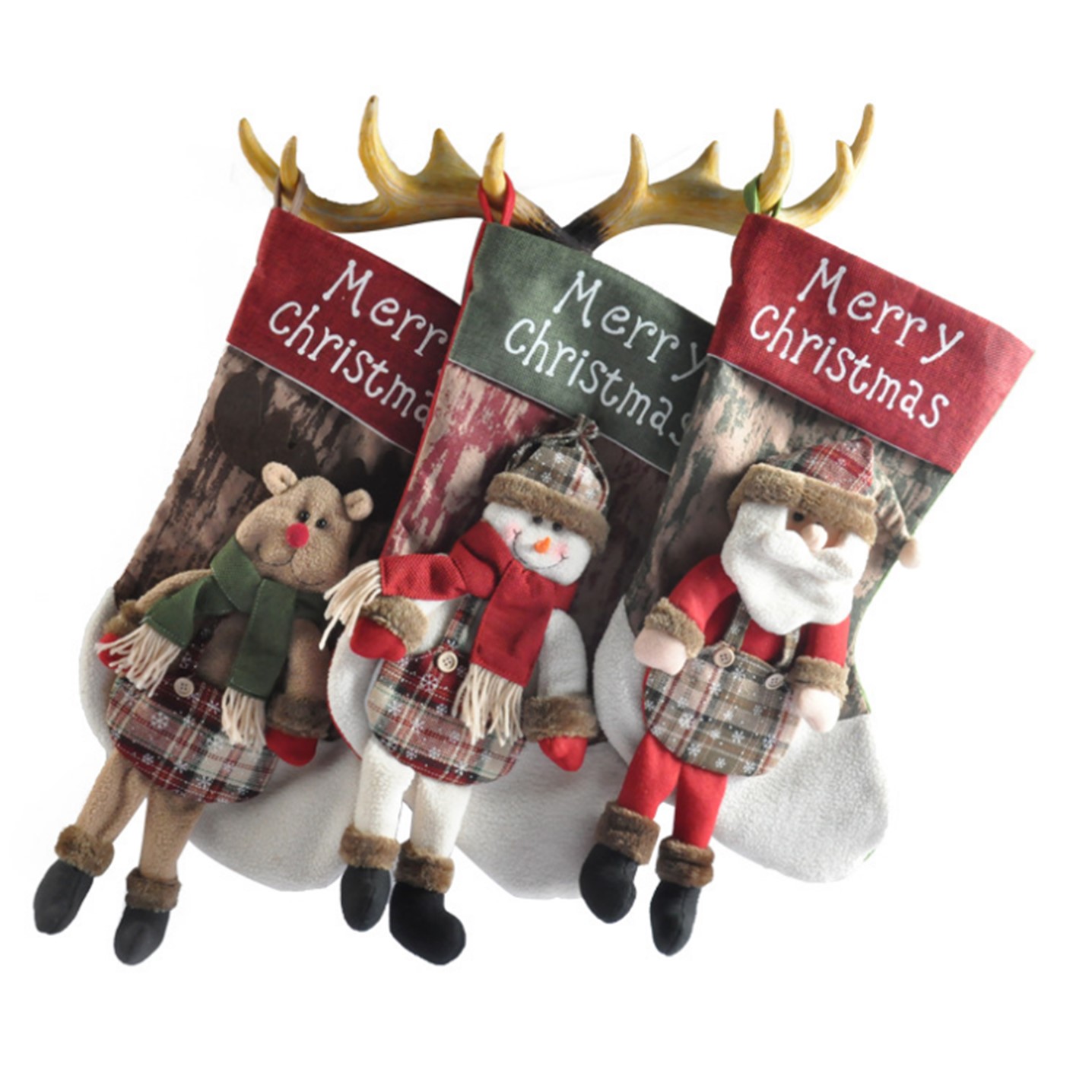 Holding Bag Candy Bag for Fireplace,Xmas Tree,Seasonal Decor 1
