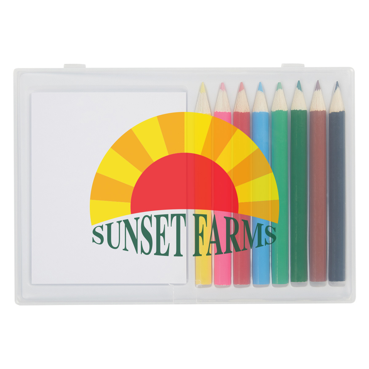 8-Piece Colored Pencil Art Set In Case 5