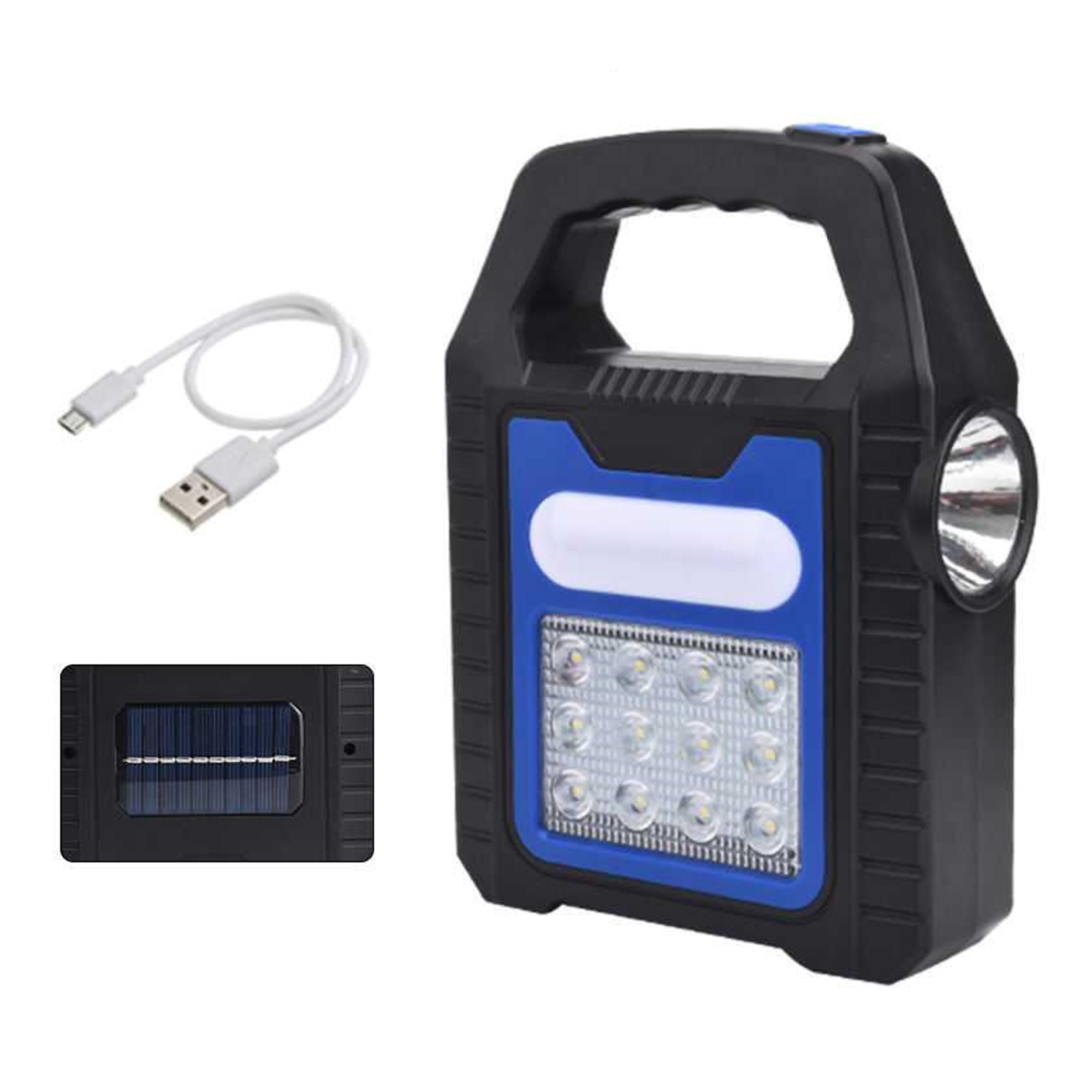 3 in1 Mini Lightning COB Rechargeable Flashlight 2